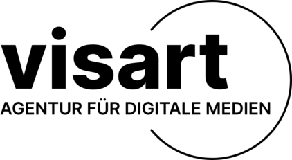 Logo: visart – Agentur für digitale Medien