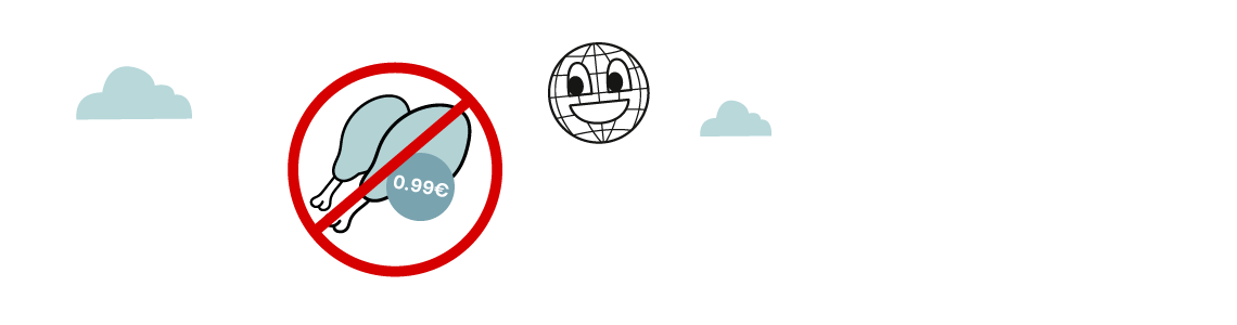 Symbolgrafik: Illustration zum Blogbeitrag Weltrettendes Werbeverbot