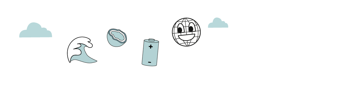 Symbolgrafik: Illustration zum Blogbeitrag CO2 Batterie